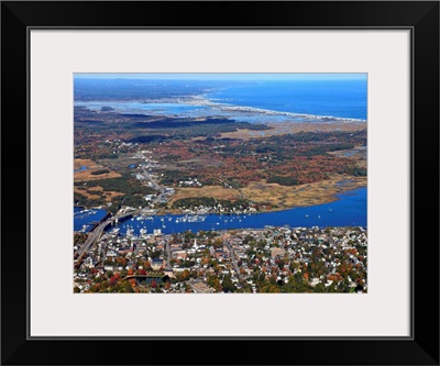 Newburyport, Maine, USA - Aerial Photograph