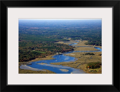 North River, Scituate - Aerial Photograph