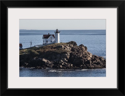 Nubble Light Or Cape Neddick Light, York - Aerial Photograph