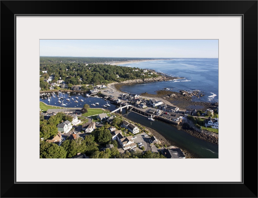 Perkins Cove, Ogunquit, Maine, USA - Aerial Photograph