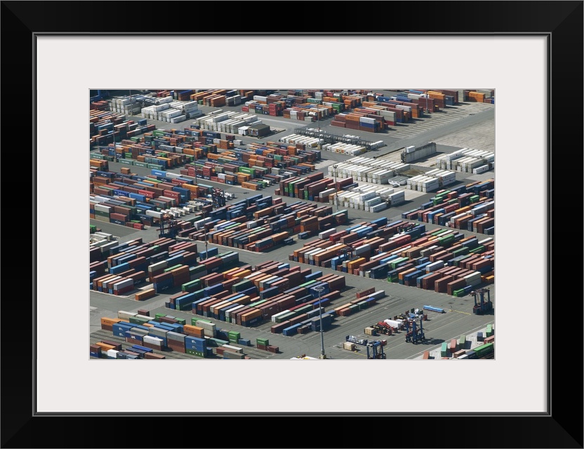 Port of Hamburg, Germany - Aerial Photograph