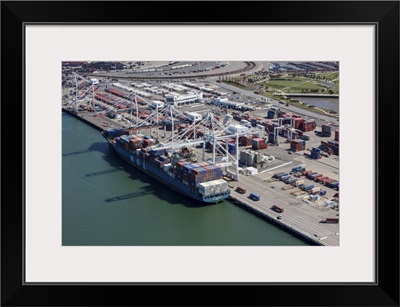 Port of Oakland, Oakland, California, USA - Aerial Photograph