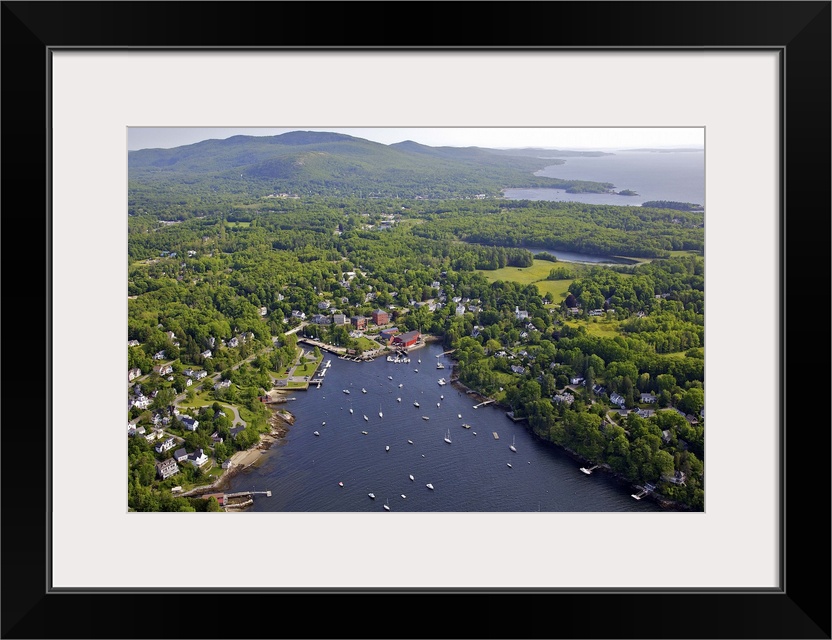 Rockport, Maine, USA - Aerial Photograph