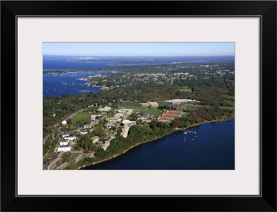 Roger Williams University, Bristol, Rhode Island - Aerial Photograph