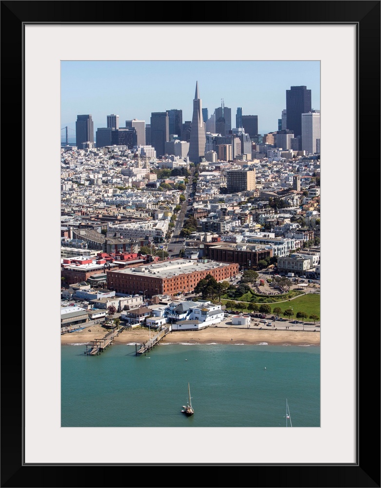 San Francisco, California (CA) - Aerial Photograph