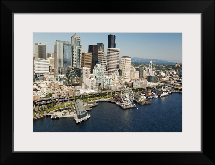 Seattle Great Wheel, Waterfront and skyline, Seattle
