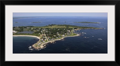 South Point, Biddeford Pool Beach,  Biddeford, Maine - Aerial Photograph
