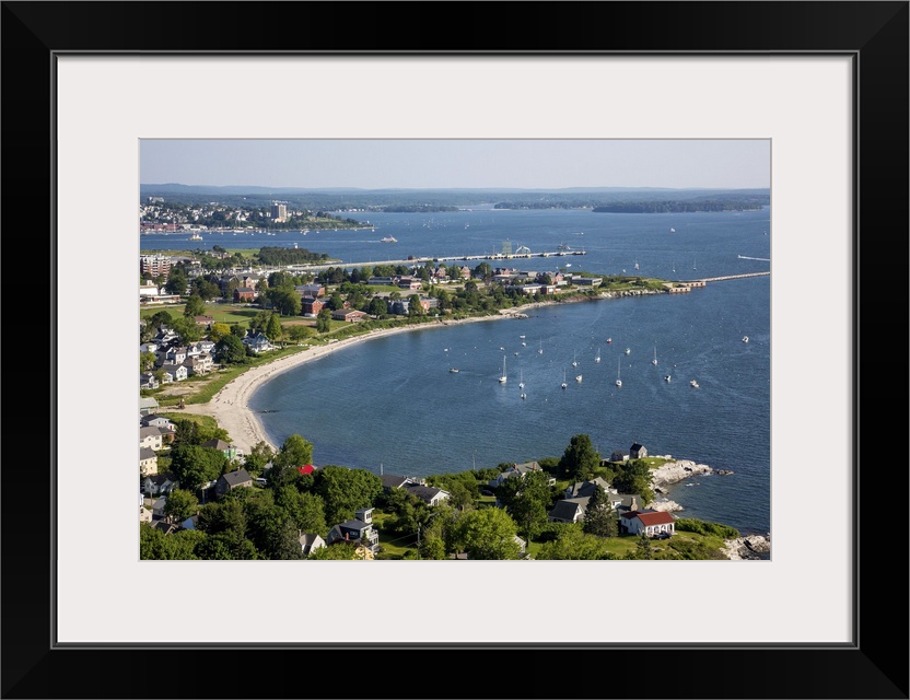 South Portland, Maine, USA - Aerial Photograph