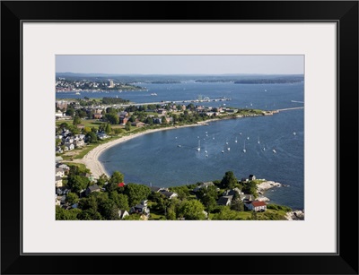 South Portland, Maine, USA - Aerial Photograph