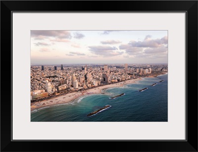 Tel Aviv Shore Line, Tel Aviv - Aerial Photograph