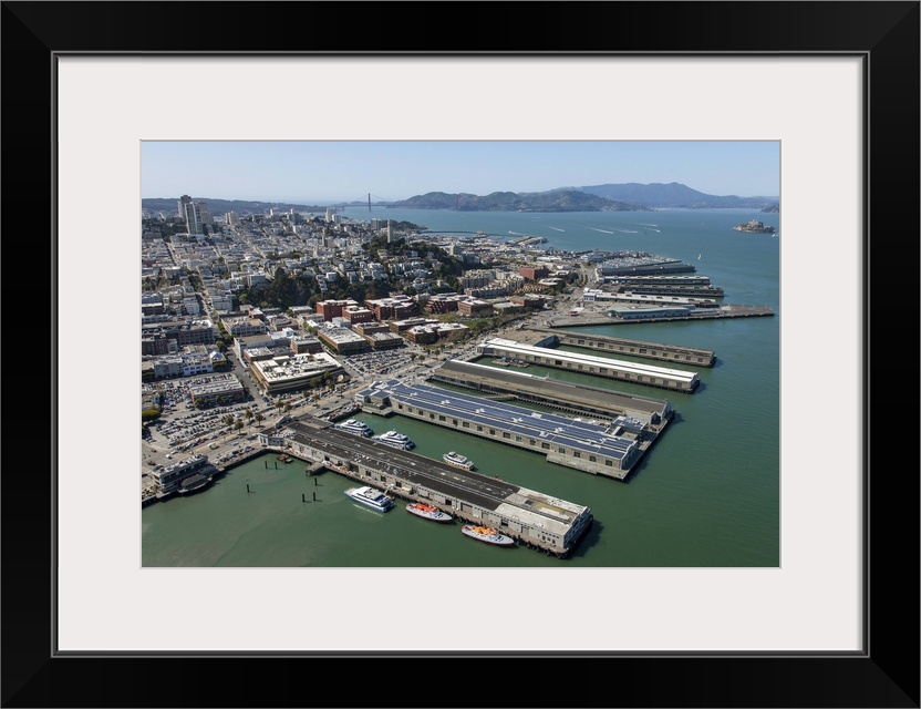 The Embarcadero And Downtown, San Francisco - Aerial Photograph