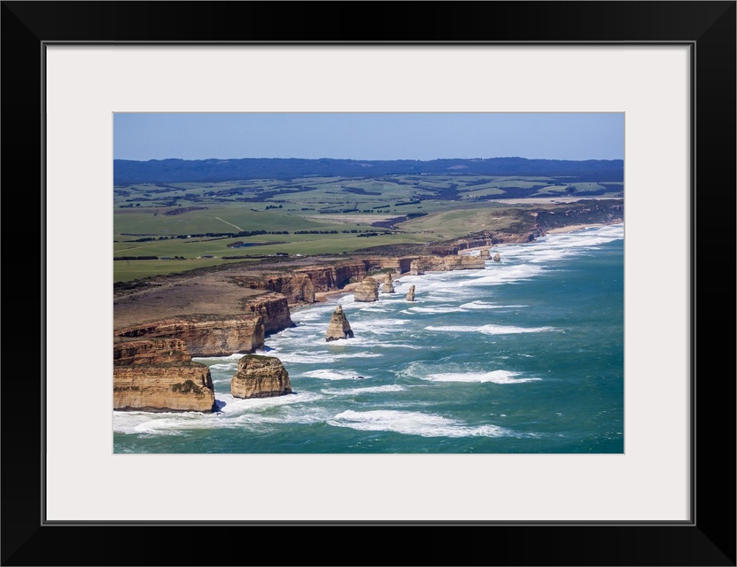 The Twelve Apostles In Port Campbell National Park, Australia - Aerial Photograph