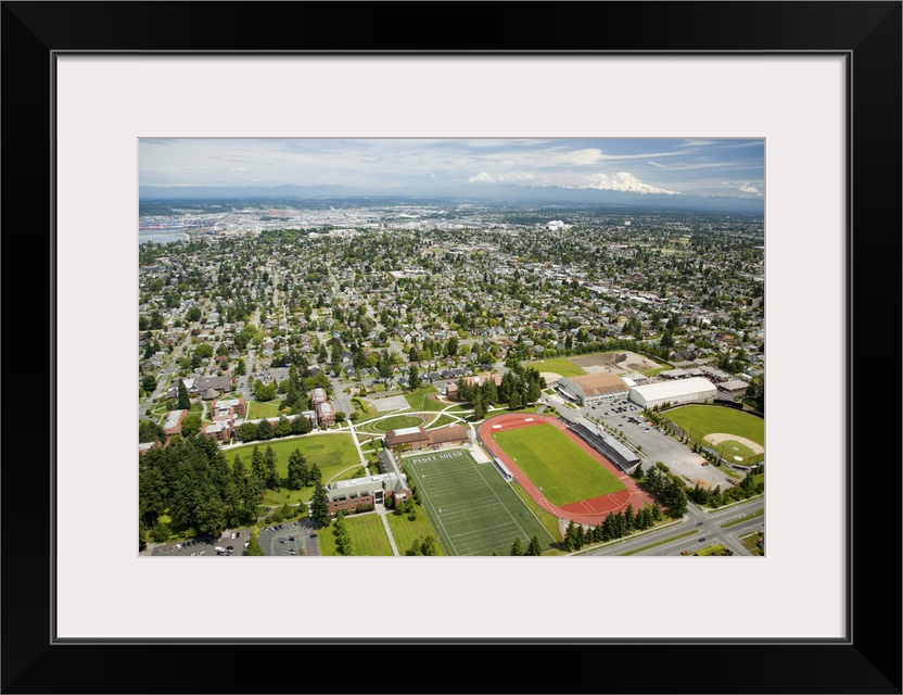 University of Puget Sound, Tacoma, WA, USA - Aerial Photograph