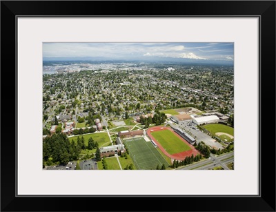 University of Puget Sound, Tacoma, WA, USA - Aerial Photograph