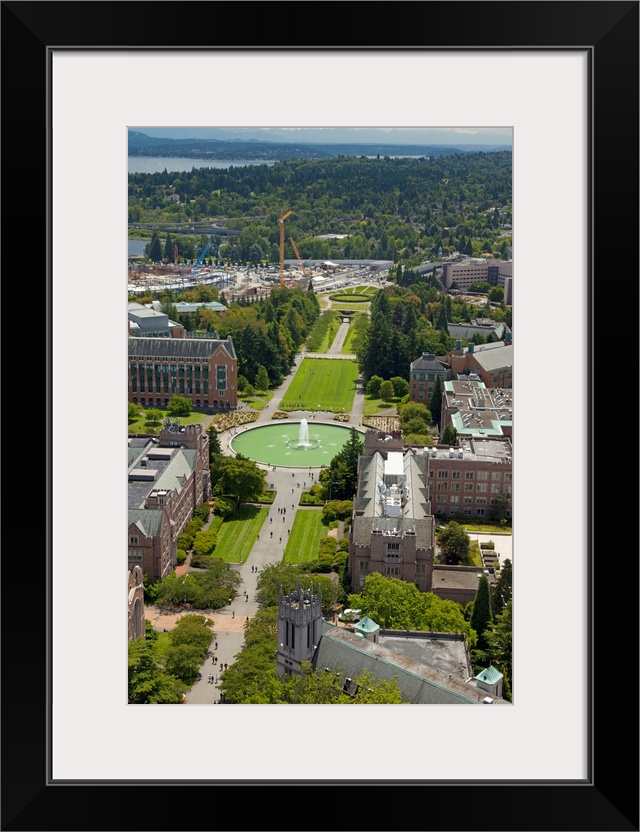 University of Washington, Seattle, Washington - Aerial Photograph