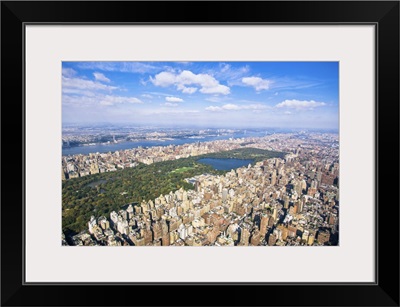 Upper East Side, Central Park, USA - Aerial Photograph