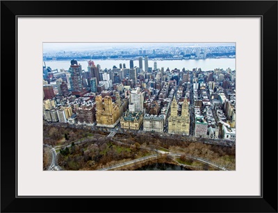 Upper West Side, Central Park - Aerial Photograph