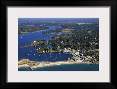 Watch Hill And The Pawcatuc River, Rhode Island, USA - Aerial Photograph