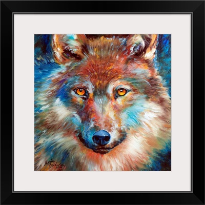 1818 Wolf Abstract