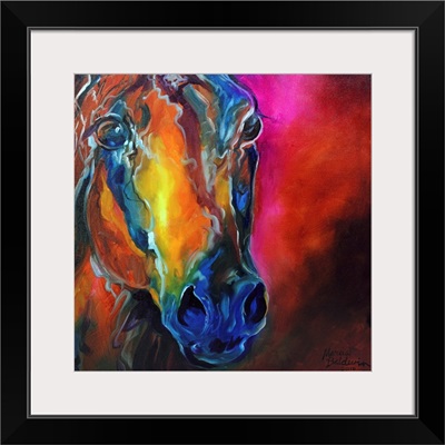 Allure Arabian Equine Abstract