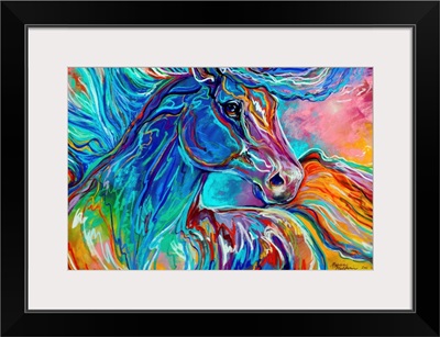 Painted Pony Abstract In Pastels