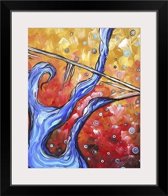 Bubbling Joy 3 - Contemporary Wine Glass Painting