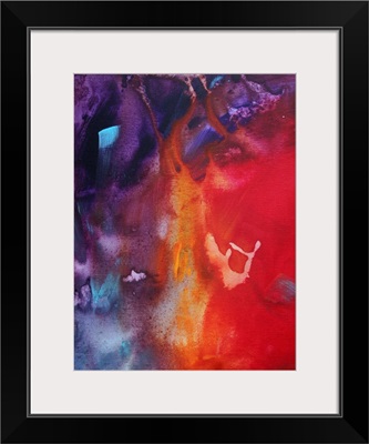 Heat In Motion 1 - Colorful Abstract Painting