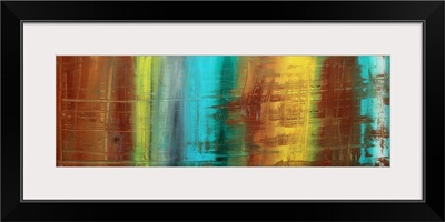 River Of Desire II - Abstract Decorative Contemporary Painting