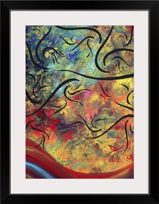 The Brilliance Of Color I - Contemporary Abstract Landscape Painting