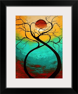 Twisting Love - Abstract Contemporary Art