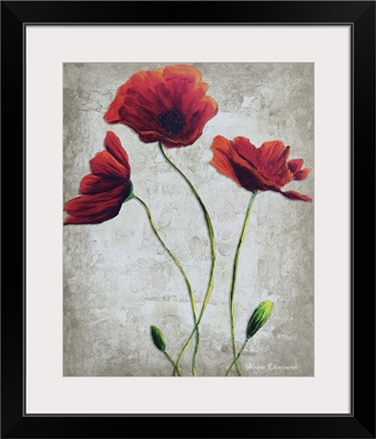 Vibrant Poppies I