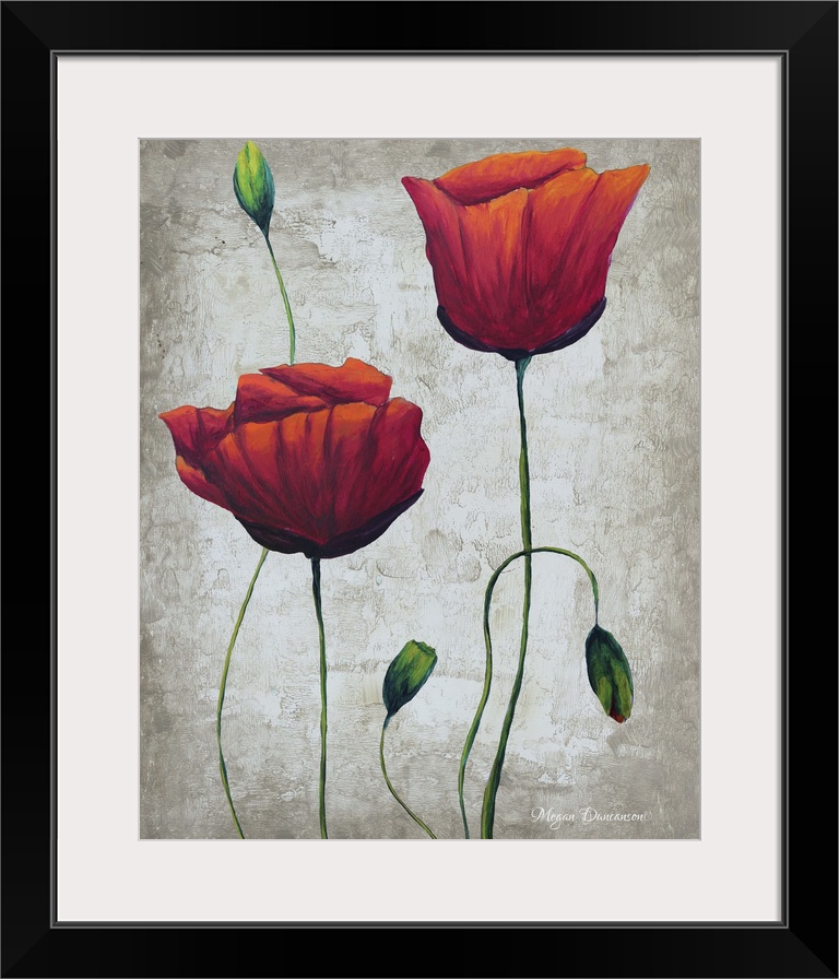 Vibrant Poppies III