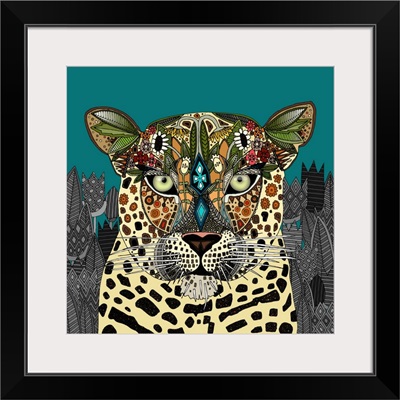 Leopard Queen Teal