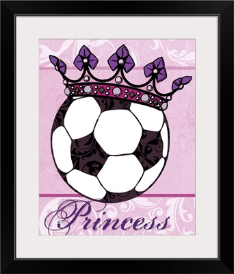 Soccer Princess Crown