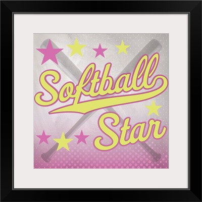 Softball star