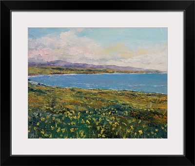 California Poppies Seascape