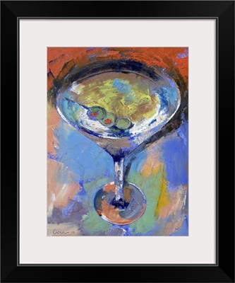 Martini Oil Painting