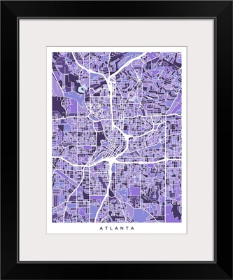 Atlanta Georgia City Map