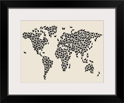 Cats Map of the World Map