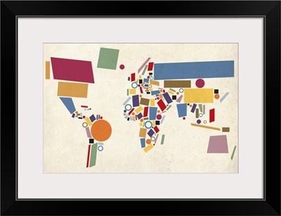 World Map Abstract
