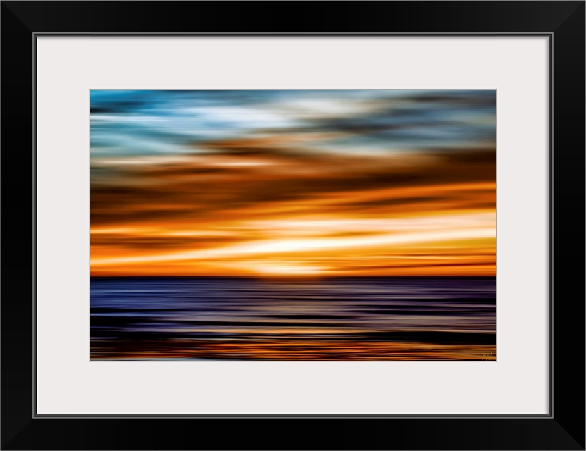 One can imagine sitting on the beach and seeing this spectacular sunset in Carmel-by-the-Sea, California. Michael Lynberg'...