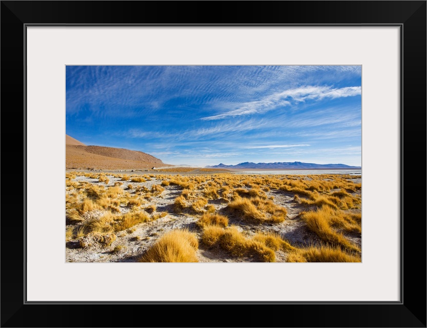 Rugged landscape in Bolivia's southwest altiplano.