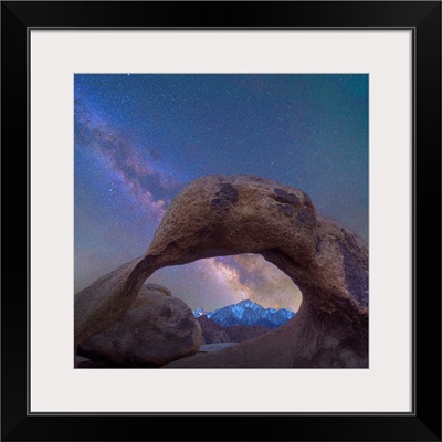 Arch And Milky Way, Alabama Hills, Sierra Nevada, California