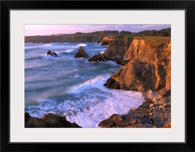 Beach at Jughandle State Reserve, Mendocino County, California