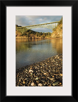 Deception Pass Bridge from North Beach, Whidbey Island, Washington