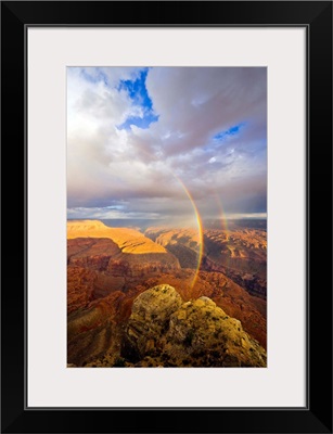 Double Rainbow Kanab Pt Grand Canyon
