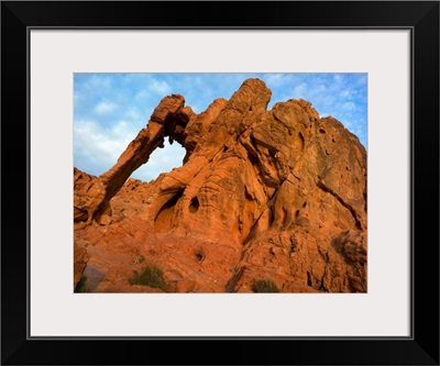 Elephant Rock, a unique sandstone formation, Valley of Fire State Park, Nevada