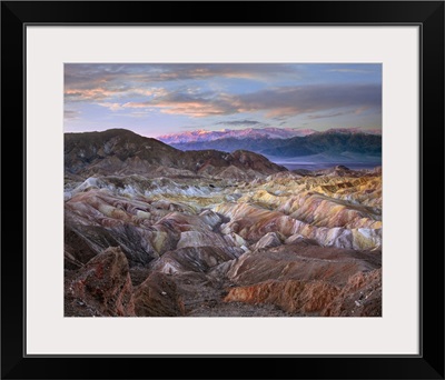 Eroded Sandstone, Zabriskie Point, Death Valley National Park, California