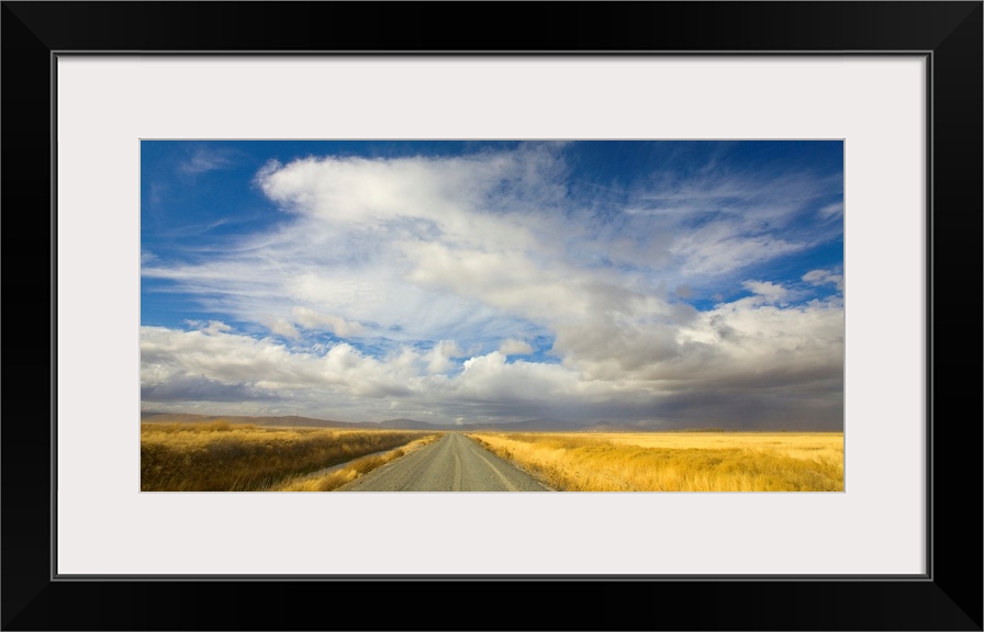 Grasses and Clouds Klamath Basin California