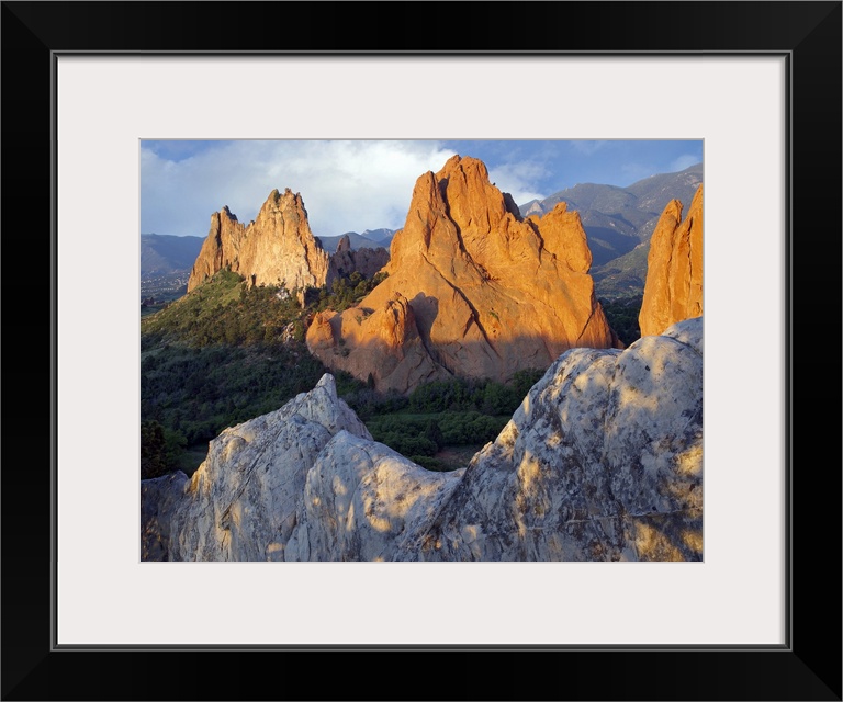 Gray Rock and South Gateway Rock, Garden of the Gods, Colorado Springs, Colorado